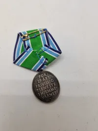 Samling diverse, bl.a. hjv medalje af sterlingsølv