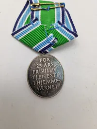 Samling diverse, bl.a. hjv medalje af sterlingsølv