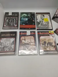 Samling dvd’er omhandlende ww2