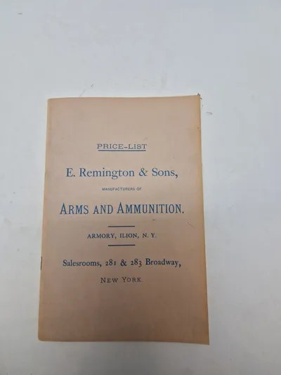 Arms and ammunition