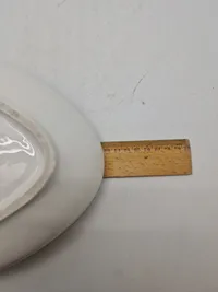 Original plakette lavet hos Lyngby porcelænsfabrik