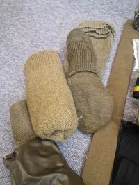 Samling diverse militaria