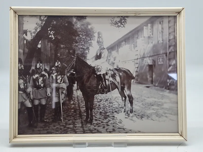 Originalt Foto fra Livgarden til Hests jubilæum i 1908 ( GHR i LGTH Uniformer )