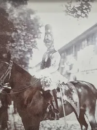 Originalt Foto fra Livgarden til Hests jubilæum i 1908 ( GHR i LGTH Uniformer )