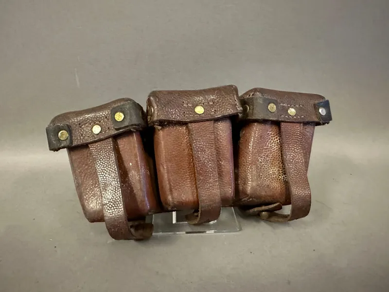 Original 3delt ammunitionstaske fra ww1