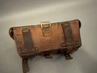 Original 3delt ammunitionstaske fra ww1