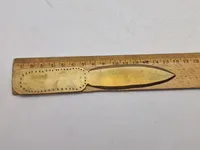 Originalt tysk trenchart iform af brevåbner - ww1