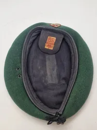 Original dansk hær baret M/1958 (Sjællandske Ingeniørregiment)