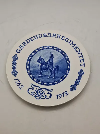Sjælden original plakette, Garderhusar regimentet 1912