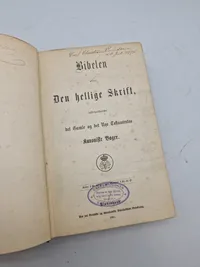 Original bibel 1891