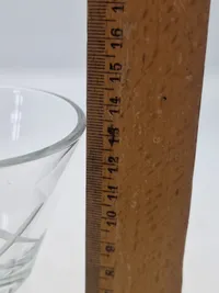 Originalt frimurerloge glas