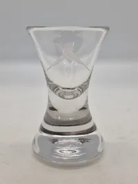 Originalt frimurerloge glas