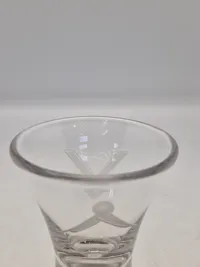 Originalt frimurerloge glas