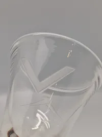 Originalt frimurerloge glas