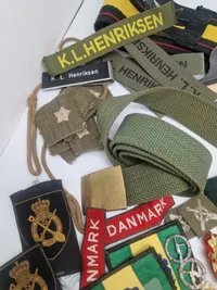 Samling dansk militaria