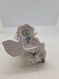 Porcelænsfigur, kvinde med guitar, Bing & Grøndahl, Danmark