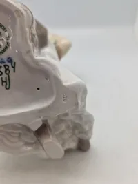 Porcelænsfigur, kvinde med guitar, Bing & Grøndahl, Danmark