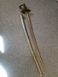 Original dansk model 1843/96 Dragonsabel - GHR stemplet