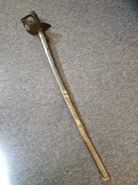 Original dansk model 1843/96 Dragonsabel - GHR stemplet