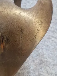 Original dansk model 1843/96 Dragonsabel - GHR stemplet