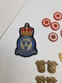 Samling diverse militaria