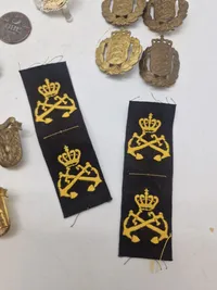 Samling diverse militaria