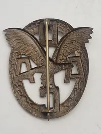 Original WW2 tysk Allgemeiner Deutscher Automobil-Club (ADAC) - Sportauszeichnung in Bronze & miniature nål