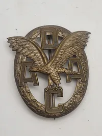 Original WW2 tysk Allgemeiner Deutscher Automobil-Club (ADAC) - Sportauszeichnung in Bronze & miniature nål