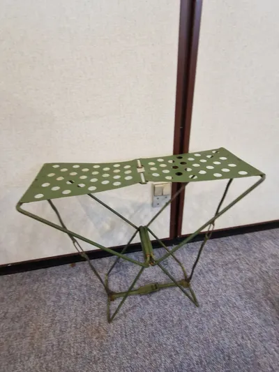 Original radio stol anvendt af brigaden under ww2