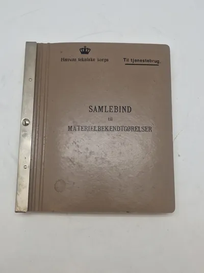 Samlebind til materielbekendtgørelser