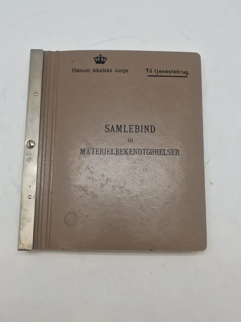 Samlebind til materielbekendtgørelser