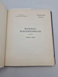 Samlebind til materielbekendtgørelser