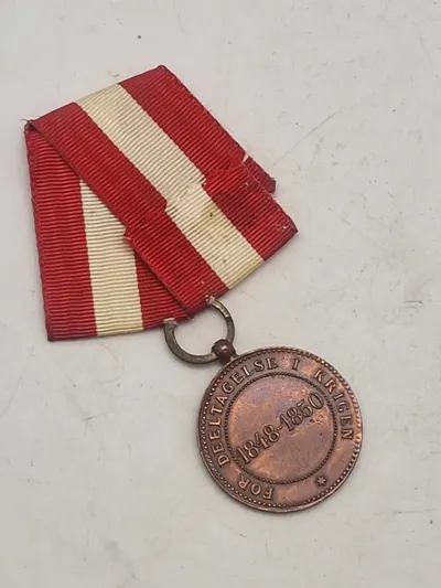 Original deltager medalje (1848-50) 1 Slesvigske krig