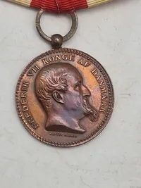 Original deltager medalje (1848-50) 1 Slesvigske krig