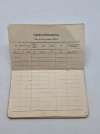 Original dansk soldater bog fra 1919