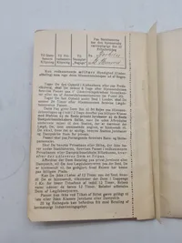 Original dansk soldater bog fra 1919