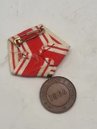 Original 1864 deltager medalje - 2 Slesvigske krig
