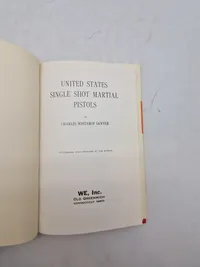 US single shots Martial pistols