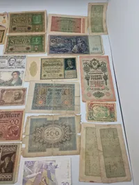 Samling originale pengesedler