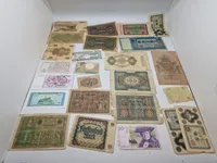Samling originale pengesedler