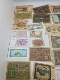 Samling originale pengesedler