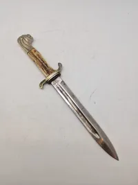 Original Svensk Udgangsbajonet / Permissionsbajonet bla. brugt af Brigaden i Sverige WW2