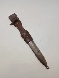 Original Svensk Udgangsbajonet / Permissionsbajonet bla. brugt af Brigaden i Sverige WW2