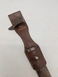 Original Svensk Udgangsbajonet / Permissionsbajonet bla. brugt af Brigaden i Sverige WW2