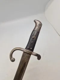 Original dansk Remington model 1867 bajonet