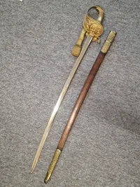 Original dansk model 1849 sabel for søofficerer