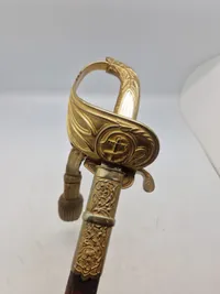 Original dansk model 1849 sabel for søofficerer