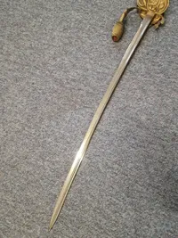 Original dansk model 1849 sabel for søofficerer