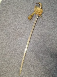 Original dansk model 1849 sabel for søofficerer