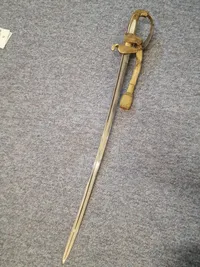 Original dansk model 1849 sabel for søofficerer